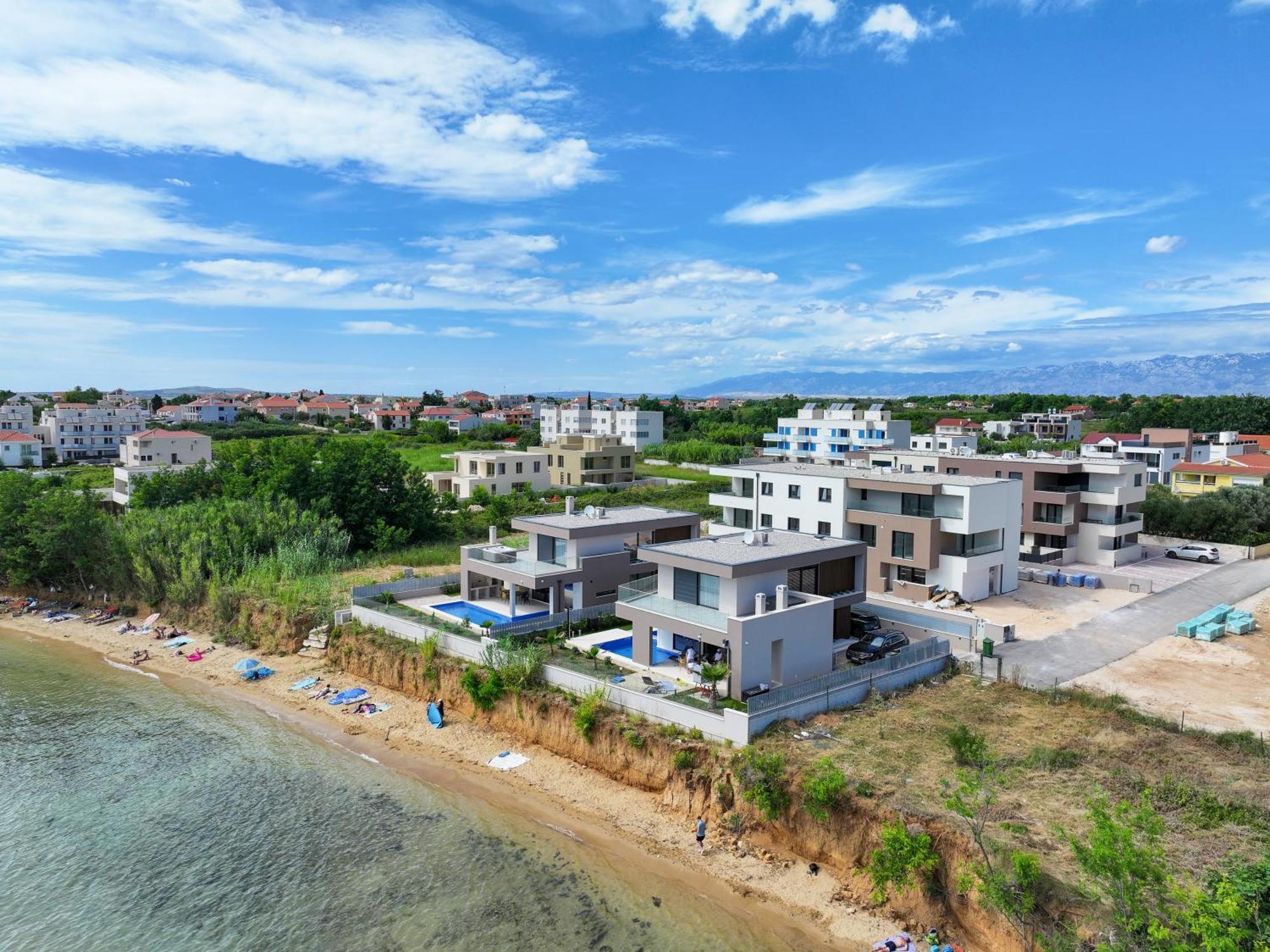 Deluxe Apartments Privlaka On The Sand Kültér fotó