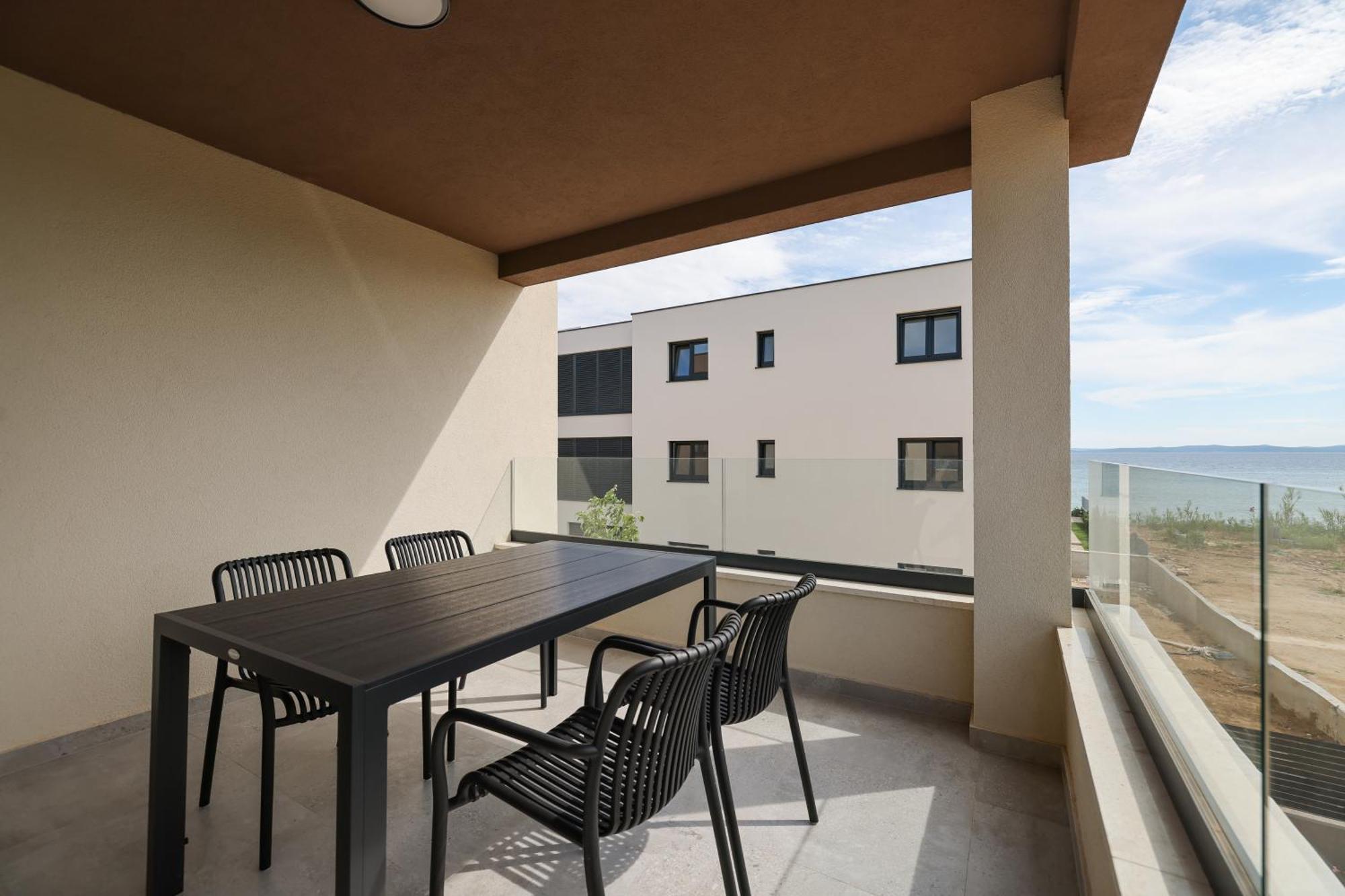 Deluxe Apartments Privlaka On The Sand Kültér fotó