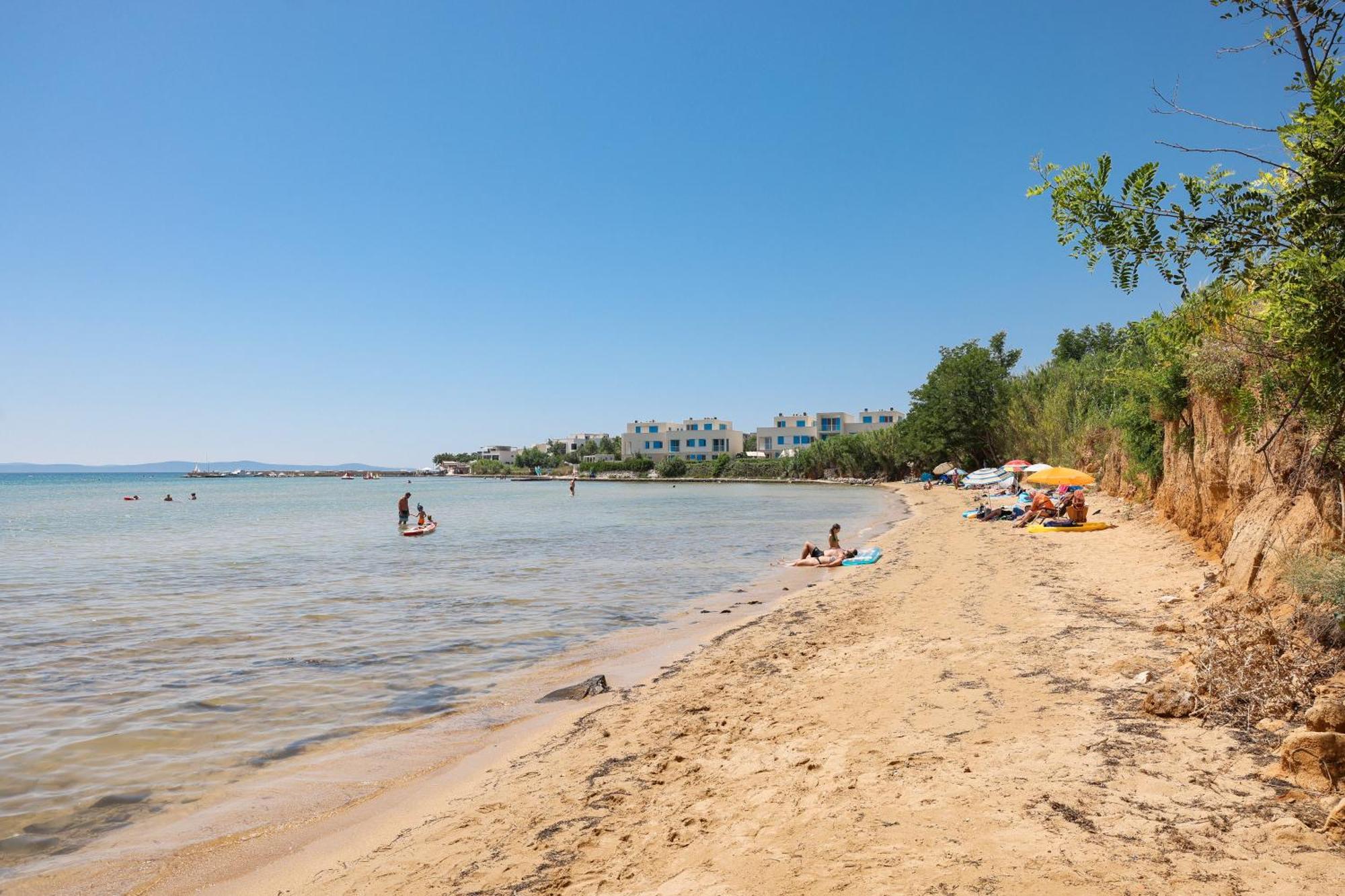 Deluxe Apartments Privlaka On The Sand Kültér fotó